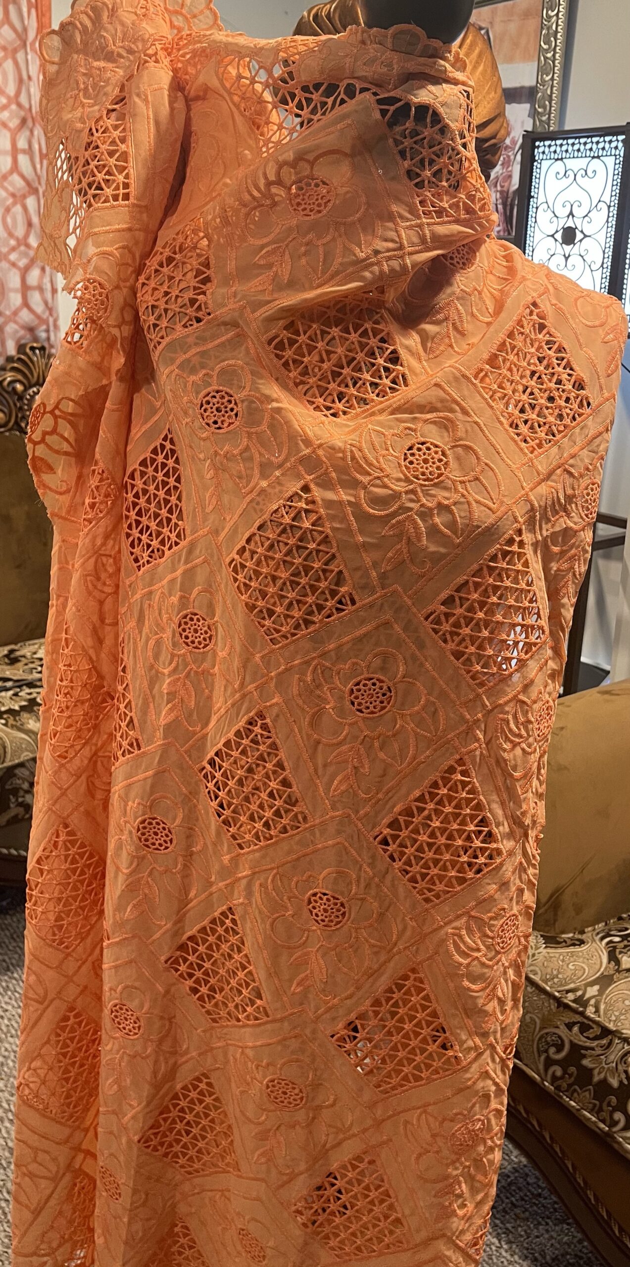 High Quality African Cord Lace Fabric -5 Yards