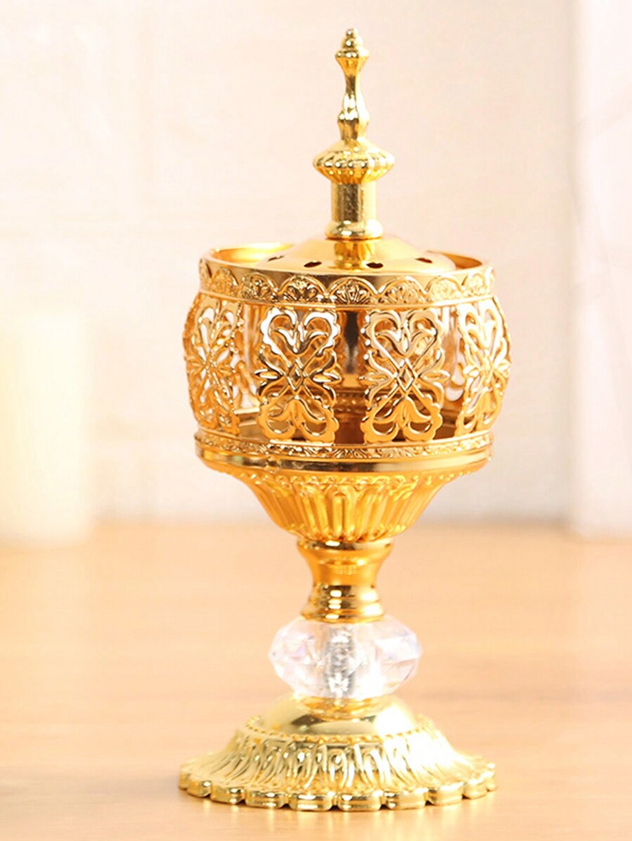 Hollow Golden Incense Burner