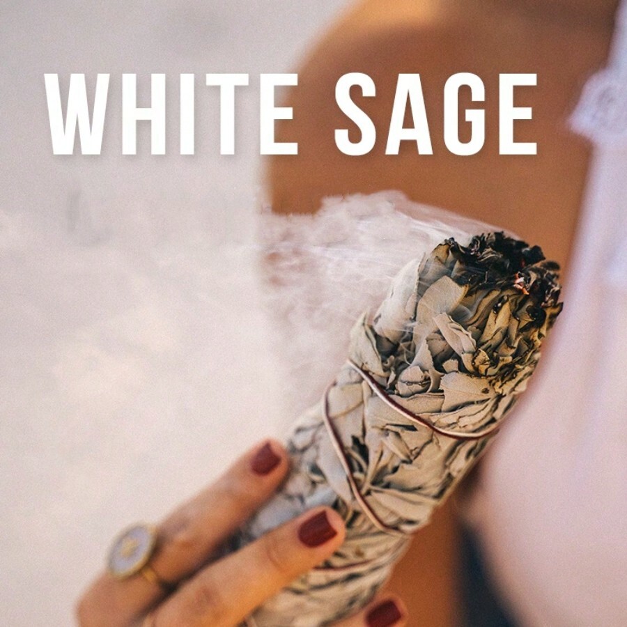 White Sage Incense Sticks Set (pack of 3)