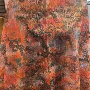 African Lace Fabric mixed colors-5 Yards