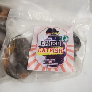 African Whole Smoked Catfish - Nigerian smoke dried fish 5 pieces (1 lbs.) a bag | Smoked fish | Dried catfish | Dry Fish 150g/0.3lbs