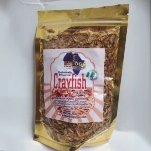 Dried Ground/Whole Nigerian Crayfish- Grounded (100g/0.2lbs)/ Ungrounded (150g/0.3lbs)