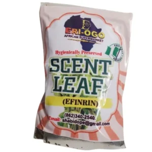 Efirin leaves (Scent leaves) Dried