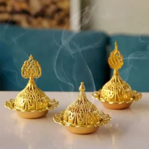 Golden Small Incense Burner