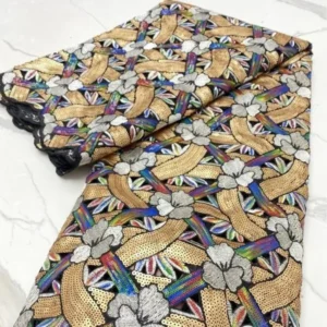 High Quality African Lace Fabric-5yards