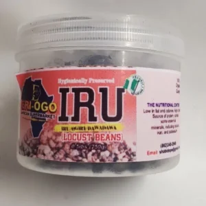 Nigeria/ Ekiti Dried Locust Beans (Iru Ekiti) 250g/0.5lbs
