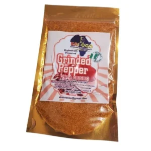 Nigerian hot grounded Pepper (Ata Gbigbe) 100g/0.2lbs