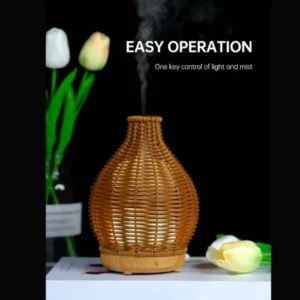 Ultrasonic Aromatherapy Humidifier Aroma Diffuser 80ml USB