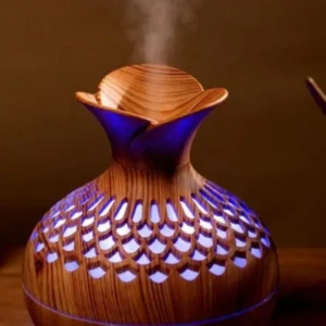 Wood Grain Humidifier 300ml USB Aroma Diffuser