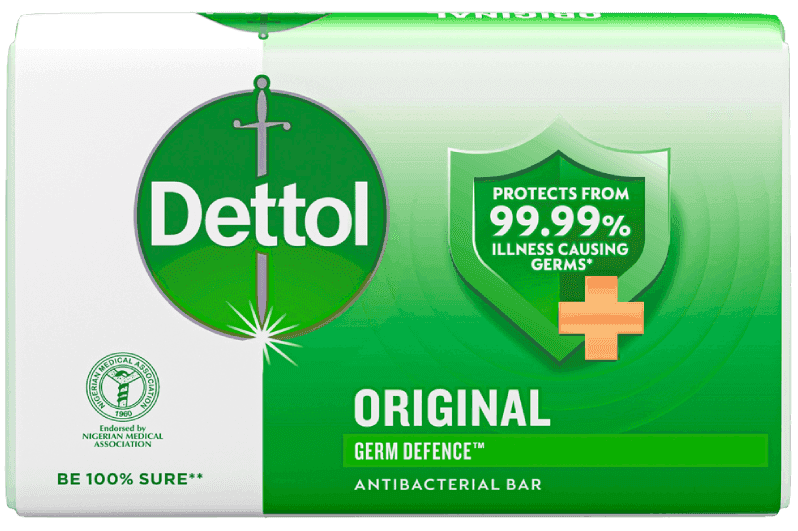Dettol Original bar Soap (pack of 6)