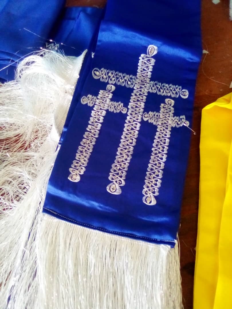 Cherubim & Seraphim, Celestial Church of Christ Loins/Amure with 3 Cross