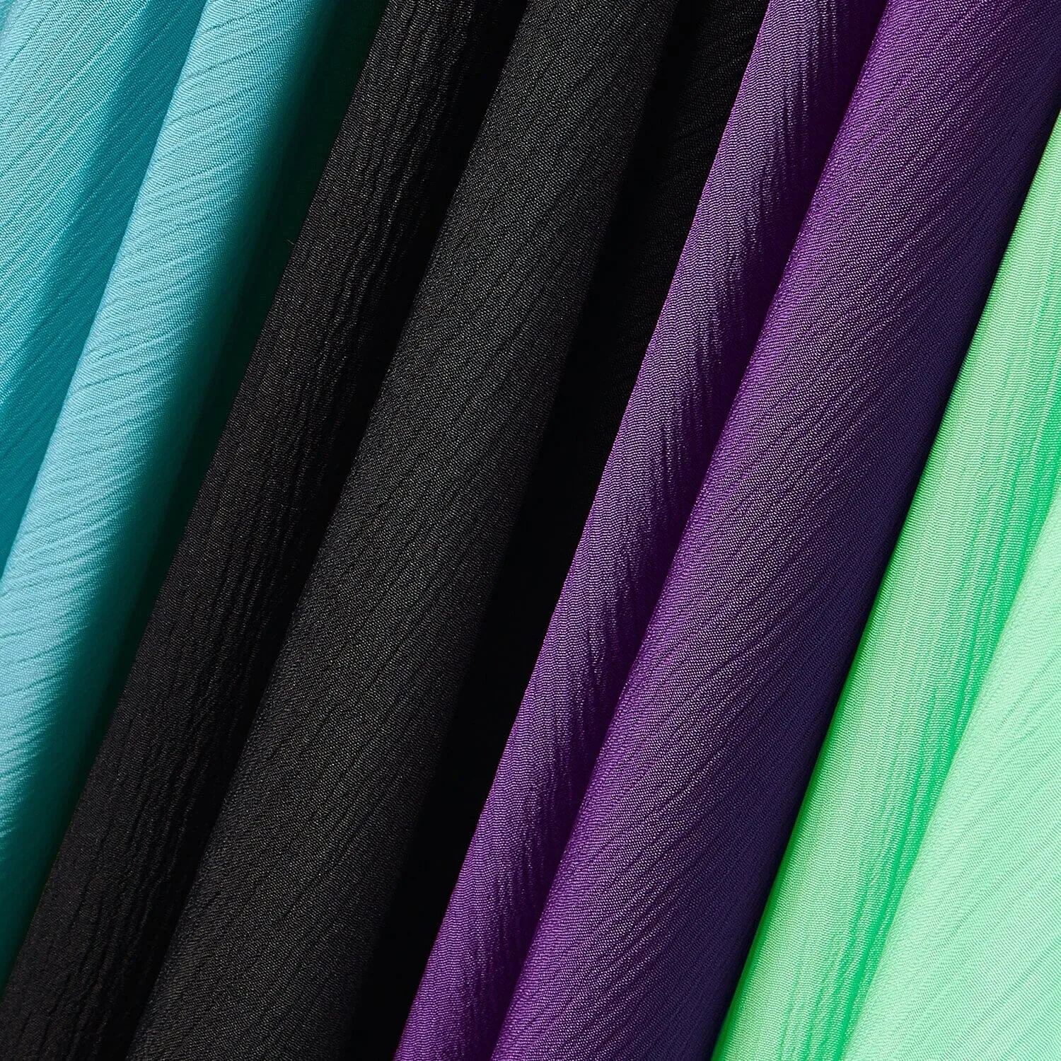 Crinkle Polyester Fabric. Price Per Yard