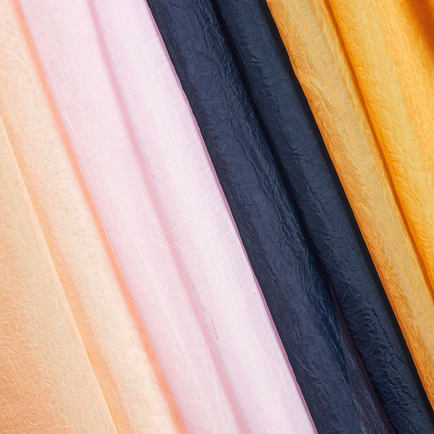 Crushed Sheer Voile Fabric (110 Inch). Price Per Yard