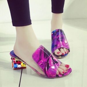 Luxury Italian Ladies High Heel Fashion Shoes. 2.5 Inches