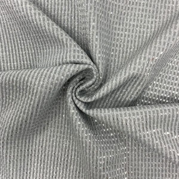 Metallic Brocade on Satin. Price Per Yard - Image 2