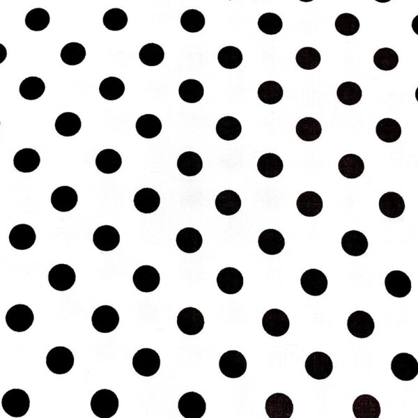 Polka Dot Large Fabric (White Background). Price per yard - Image 3