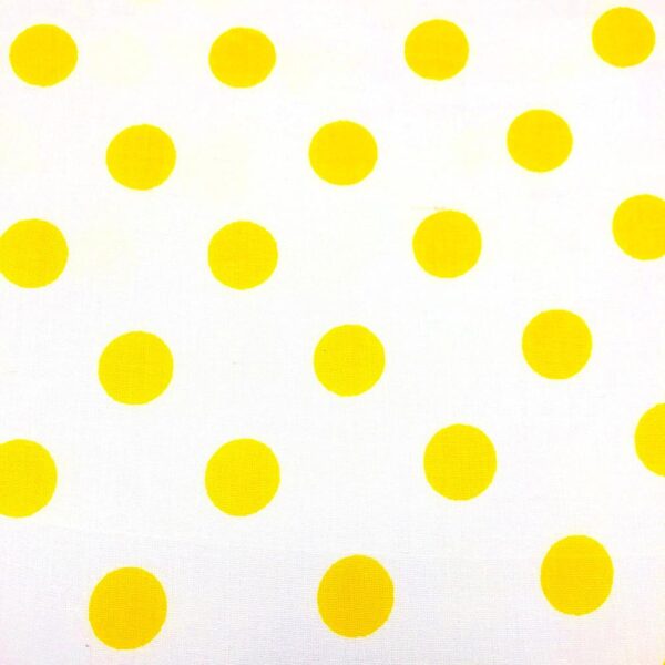 Polka Dot Large Fabric (White Background). Price per yard - Image 4